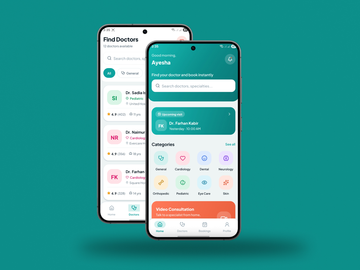 AppointCare — ডাক্তার অ্যাপয়েন্টমেন্ট