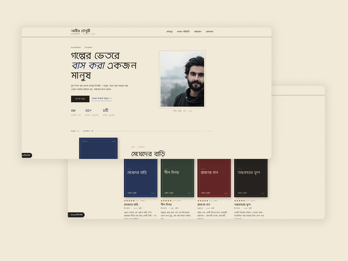 আবীর চৌধুরী — লেখক ও বই